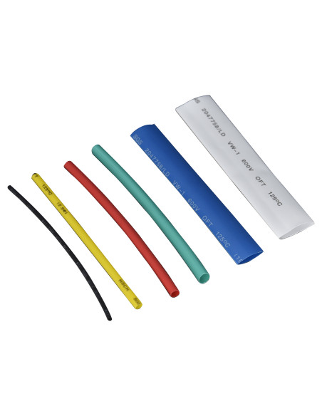 Tub termocontractabil diverse culori si marimi, set 100 bucati