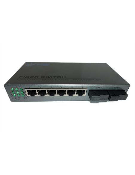Fiber Switch 6-Port Ethernet