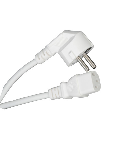 Cablu alimentare PC 2m alb