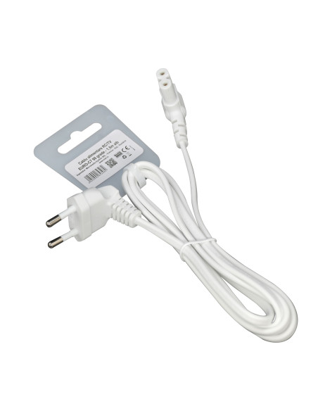 Cablu alimentare RC/TV 1.5m alb