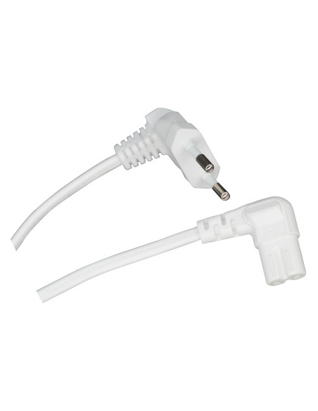 Cablu alimentare RC/TV 1.5m alb