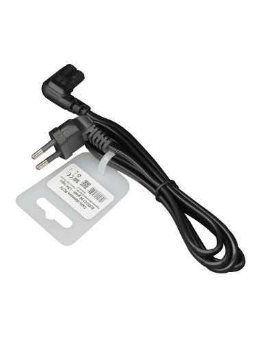 Cablu alimentare RC/TV 1.5m negru