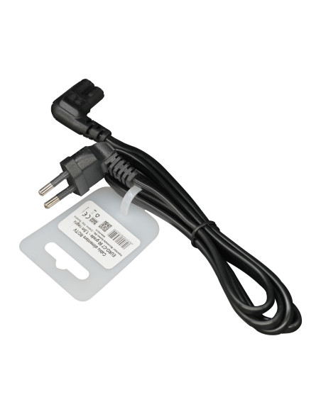 Cablu alimentare RC/TV 1.5m negru