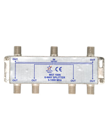 Spliter MST1006, cu o intrare și 6...